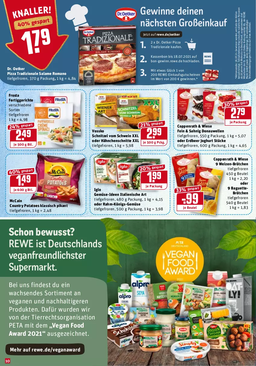 Aktueller Prospekt Rewe - Diese Woche im Angebot! - von 21.06 bis 26.06.2021 - strona 10