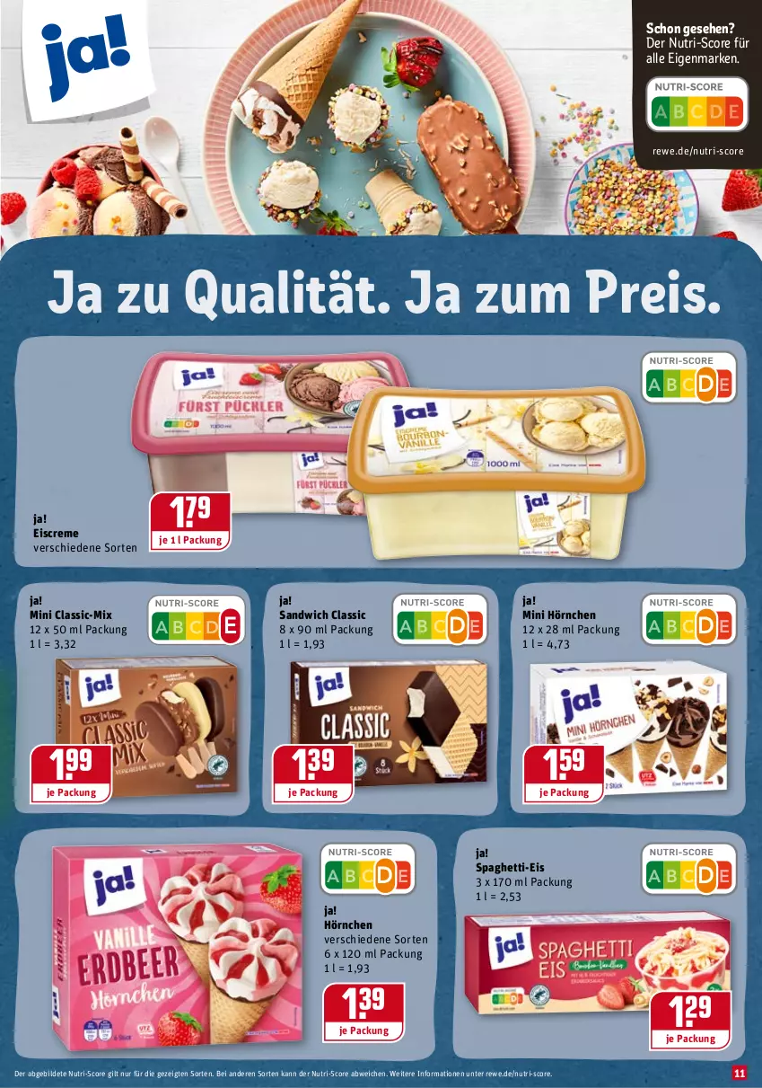 Aktueller Prospekt Rewe - Diese Woche im Angebot! - von 21.06 bis 26.06.2021 - strona 11