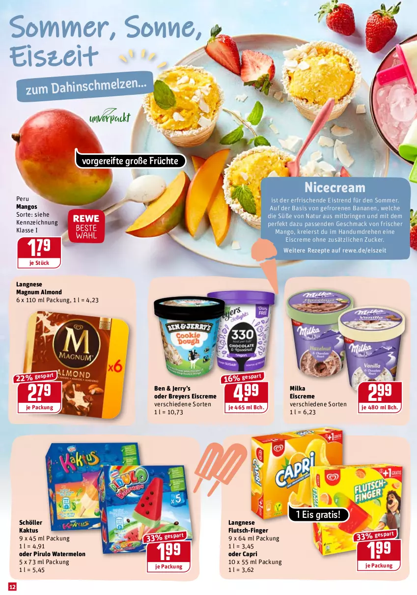 Aktueller Prospekt Rewe - Diese Woche im Angebot! - von 21.06 bis 26.06.2021 - strona 12