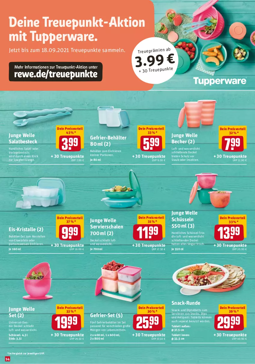 Aktueller Prospekt Rewe - Diese Woche im Angebot! - von 21.06 bis 26.06.2021 - strona 14