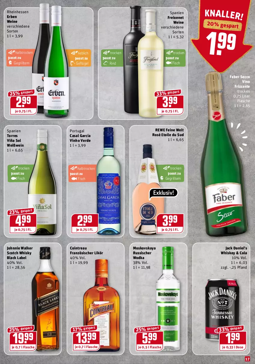 Aktueller Prospekt Rewe - Diese Woche im Angebot! - von 21.06 bis 26.06.2021 - strona 17