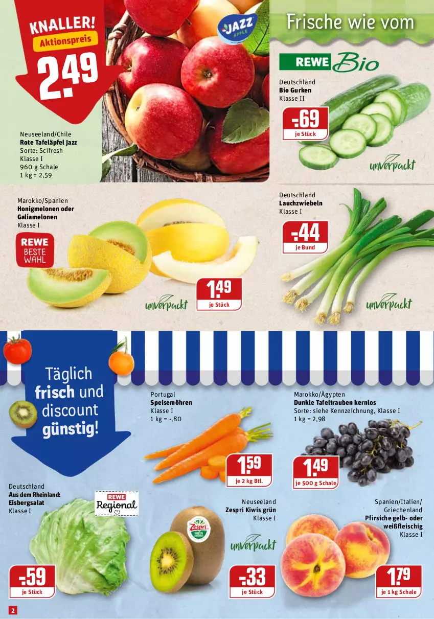 Aktueller Prospekt Rewe - Diese Woche im Angebot! - von 21.06 bis 26.06.2021 - strona 2