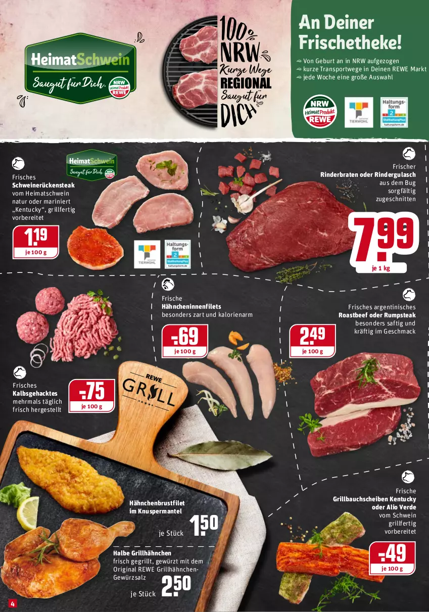 Aktueller Prospekt Rewe - Diese Woche im Angebot! - von 21.06 bis 26.06.2021 - strona 4