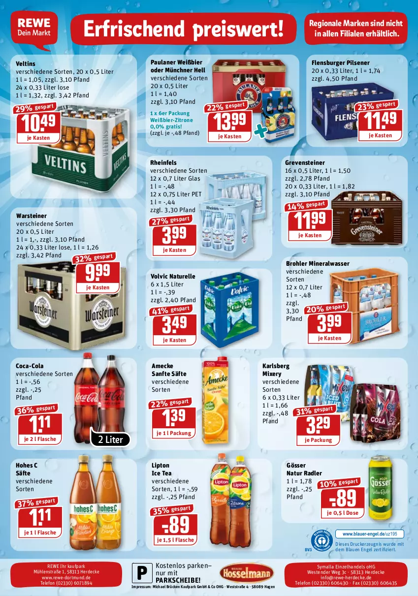 Aktueller Prospekt Rewe - REWE Ihr Kaufpark - von 26.07 bis 31.07.2021 - strona 20