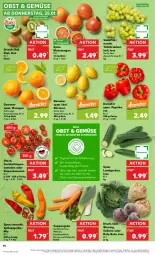 Gazetka promocyjna Kaufland - Prospekt - Gazetka - ważna od 31.01 do 31.01.2024 - strona 14 - produkty: angebot, Blutorange, cocktail, elle, früchte, gurke, gurken, kiwi, Landgurken, möhren, obst, orange, orangen, paprika, petersilie, rispentomaten, rote bete, Spitzpaprika, suppe, suppen, tafeltrauben, Ti, tomate, tomaten, trauben, trolli, und gemüse, Wirsing, zitrone, zitronen, ZTE