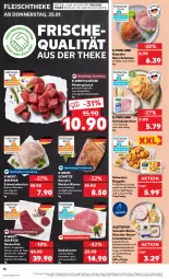 Gazetka promocyjna Kaufland - Prospekt - Gazetka - ważna od 31.01 do 31.01.2024 - strona 16 - produkty: angebot, auer, braten, curry, dip, eis, elle, filet, fleisch, gewürz, gulasch, jungbullen, Kalbfleisch, kasseler, Kraut, küche, nuggets, nuss, Ofen, pfanne, purland, rind, rinder, rinderfilet, rindergulasch, saft, Sauerkraut, schinken, schinkenbraten, schwein, schweine, schweinebraten, steak, Ti, tisch, wein, weine, Weißwein, ZTE