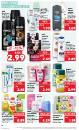 Gazetka promocyjna Kaufland - Prospekt - Gazetka - ważna od 31.01 do 31.01.2024 - strona 26 - produkty: angebot, axe, Bad, Badekristalle, beutel, bio, body, bodyspray, cottonelle, creme, deo, deo spray, deodorant, dove, dusche, elle, feuchtes toilettenpapier, feuchttücher, frucht, garnier, gin, hipp, kneipp, natur, Palette, papier, pflegedusche, quetschbeutel, roll-on, sagrotan, salz, sensodyne, shampoo, shampoo oder spülung, spülung, Ti, toilettenpapier, tücher, zahncreme, ZTE