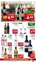 Gazetka promocyjna Marktkauf - Prospekt - Gazetka - ważna od 02.11 do 02.11.2024 - strona 21 - produkty: alkohol, creme, deka, dornfelder, eis, flasche, gin, Gläser, gordon, irish whiskey, kilbeggan, LG, likör, Molinari, nuss, qualitätswein, reis, rotwein, sahne, sambuca, Ti, wein, weinbrand, whiskey, ZTE