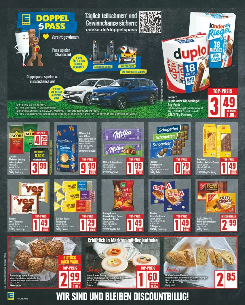 Aktueller Prospekt Edeka - Prospekte - von 27.05 bis 01.06.2024 - strona 12 - produkty: deka, eis, reis, Spiele, tee, top-preis, Yo