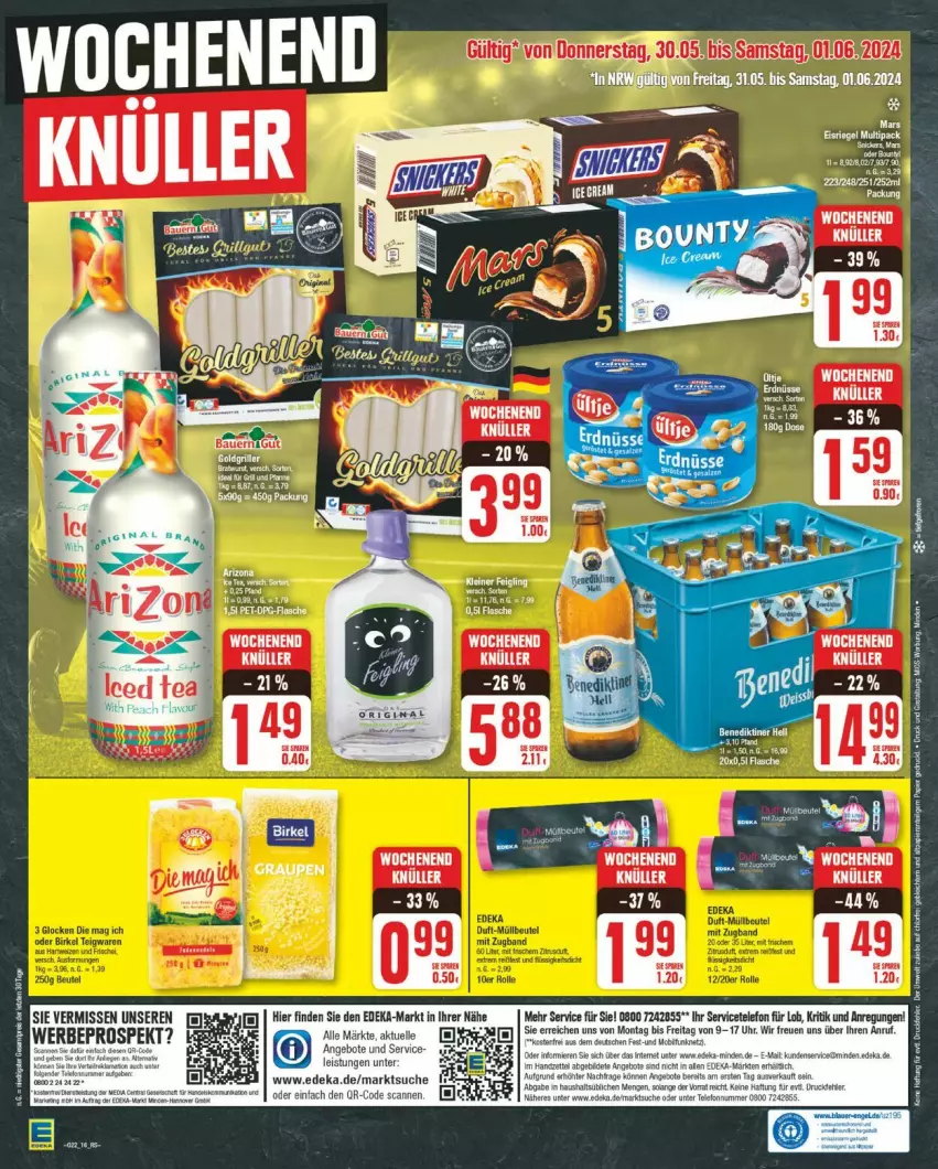 Aktueller Prospekt Edeka - Prospekte - von 27.05 bis 01.06.2024 - strona 16 - produkty: deka, tee, telefon, Ti, uhr