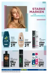 Gazetka promocyjna Metro - Starke Marken - Gazetka - ważna od 27.07 do 27.07.2022 - strona 5 - produkty: arla, deo, deospray, flasche, Haarlack, haarspray, lack, Palette, schauma, schauma shampoo, shampoo, spülung, syoss, Ti, Yo