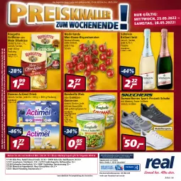 Gazetka promocyjna Real - Gazetka - ważna od 28.05 do 28.05.2022 - strona 24 - produkty: actimel, actimel drink, angebot, angebote, auer, bett, bonduelle, bosch, brillant sekt, danone, danone actimel drink, dell, Diesel, drink, eis, elle, flasche, Freizeitschuhe, Gemüsekonserve, grill, Grillkäse, Käse, Konserven, LG, mais, Metro, Mode, Narzissen, Ofen, Ofenkäse, payback, reis, rispentomaten, rouge, rougette, Schal, Schale, schuhe, sekt, skechers, söhnlein, söhnlein brillant, Spiele, Sport, teller, Ti, tomate, tomaten