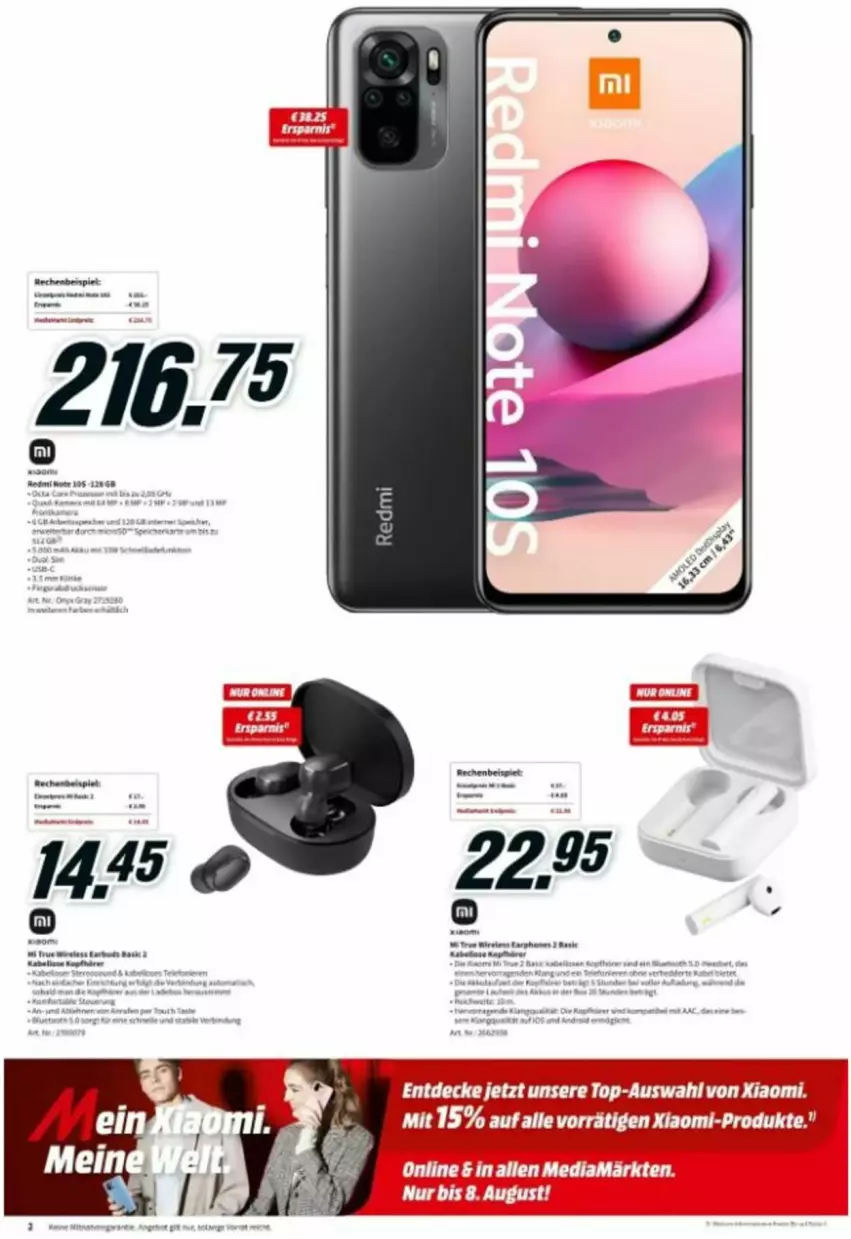 Aktueller Prospekt Media Markt - Prospekte - von 02.08 bis 08.08.2021 - strona 2