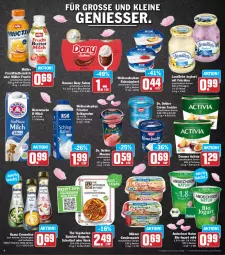 Gazetka promocyjna Aez - Prospekte - Gazetka - ważna od 04.06 do 04.06.2022 - strona 8 - produkty: activia, andechser natur, bärenmarke, Becher, bio, butter, buttermilch, creme, crème fraîche, danone, danone activia, Dany, dany sahne, Dr. Oetker, eis, elle, flasche, frucht, früchte, früchten, gewürz, gewürzquark, joghur, joghurt, jogurt, landliebe, landliebe joghurt, leine, milch, milram, mousse, Müller, natur, nuggets, quark, rahmjoghurt, rama, rama cremefine, reis, Ria, sahne, schlagrahm, schnitzel, teller, The Vegetarian Butcher, Ti, Vegeta, weihenstephan, ZTE