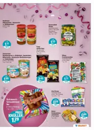 Gazetka promocyjna Vmarkt - Prospekte - Gazetka - ważna od 07.02 do 07.02.2024 - strona 15 - produkty: ahoj-brause, beutel, brause, chili, chips, elle, frucht, gulasch, Gulaschsuppe, gurke, gurken, Hausmacher, karamell, Knödel, Konserven, mac, maultaschen, schoko, senf, Speck, spreewaldhof, suppe, Tasche, taschen, Ti, tortilla, Tortilla Chips, Weißwurst, wurst, wurstkonserven