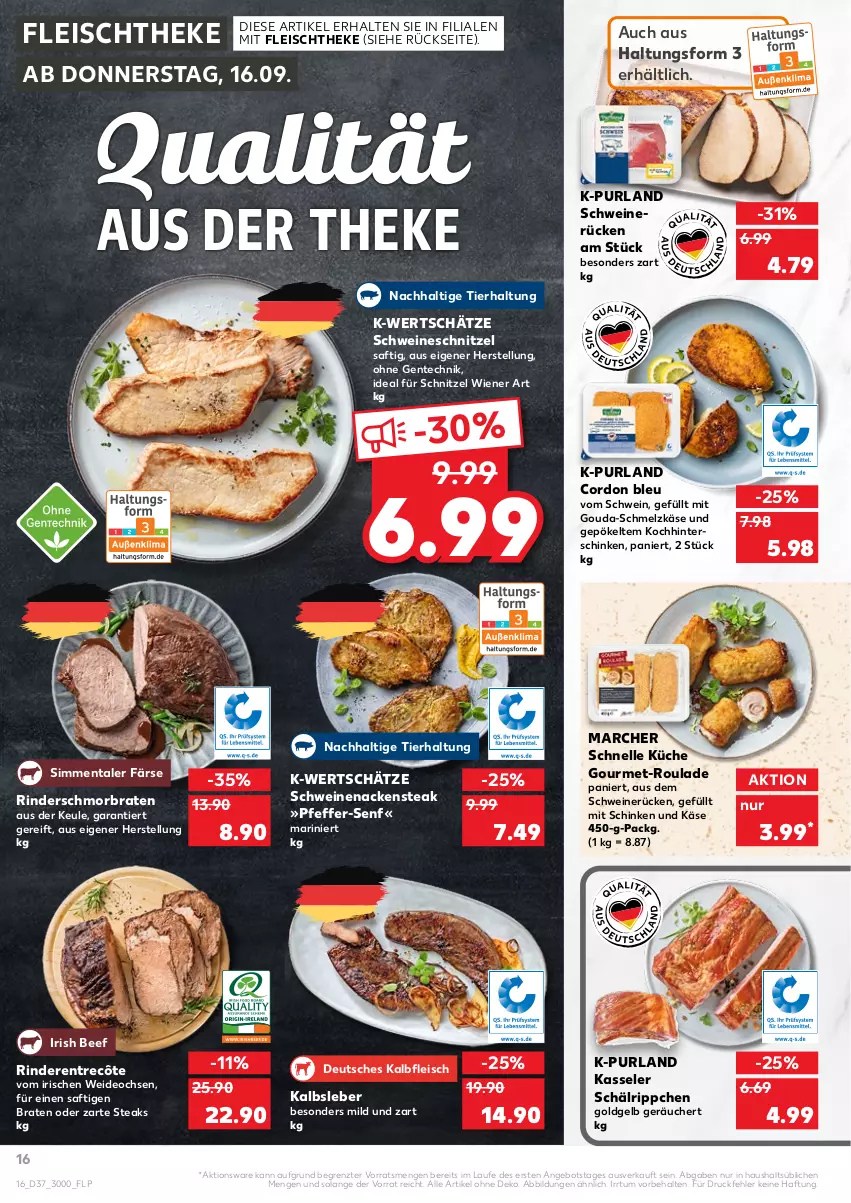 Aktueller Prospekt Kaufland - von 16.09 bis 22.09.2021 - strona 16