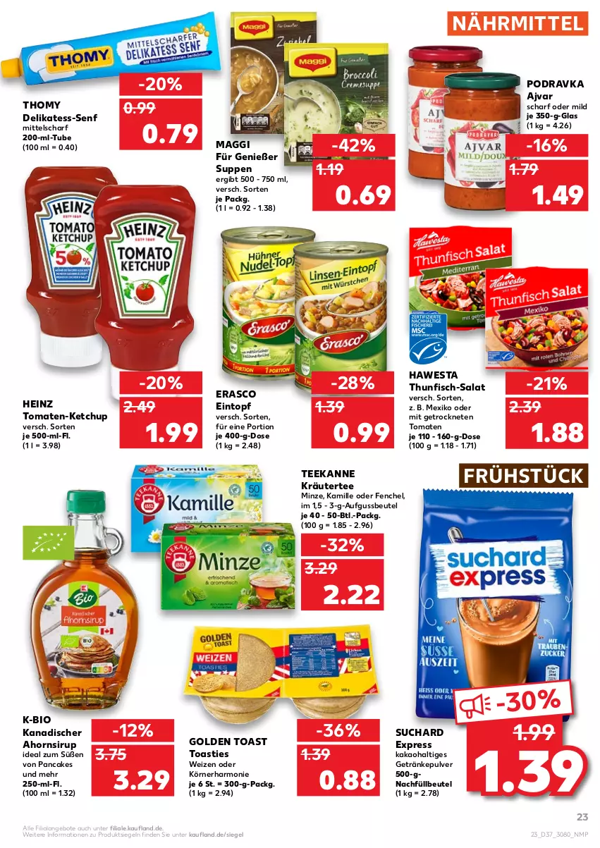 Aktueller Prospekt Kaufland - von 16.09 bis 22.09.2021 - strona 23