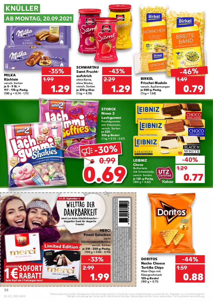 Aktueller Prospekt Kaufland - von 16.09 bis 22.09.2021 - strona 38