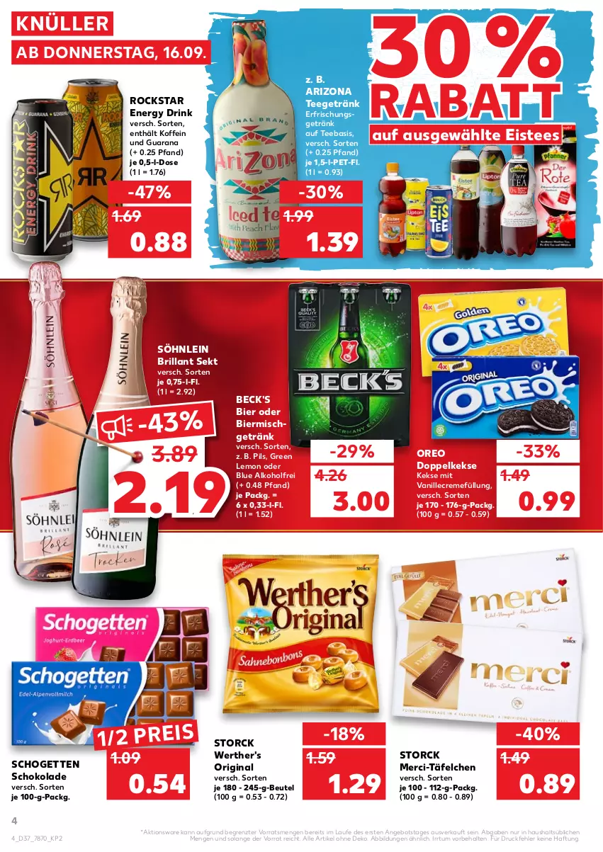 Aktueller Prospekt Kaufland - von 16.09 bis 22.09.2021 - strona 4