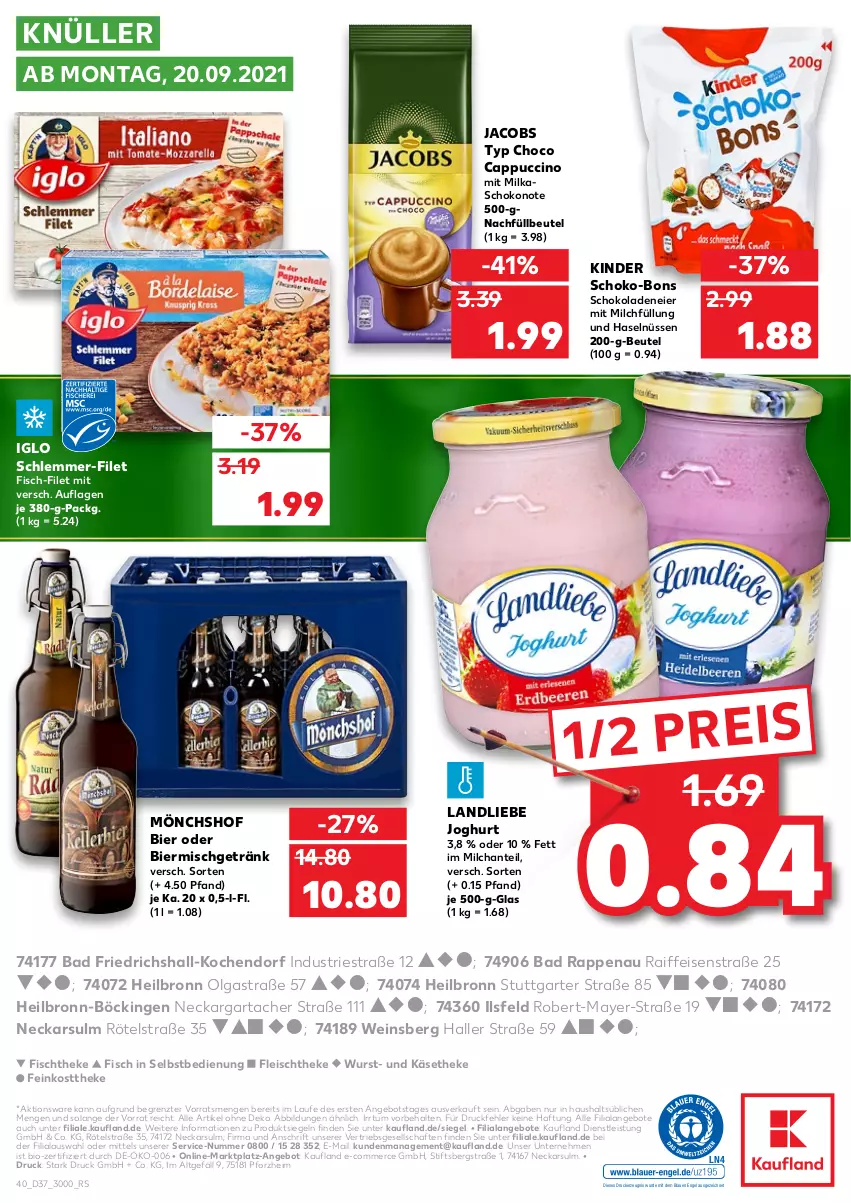 Aktueller Prospekt Kaufland - von 16.09 bis 22.09.2021 - strona 40