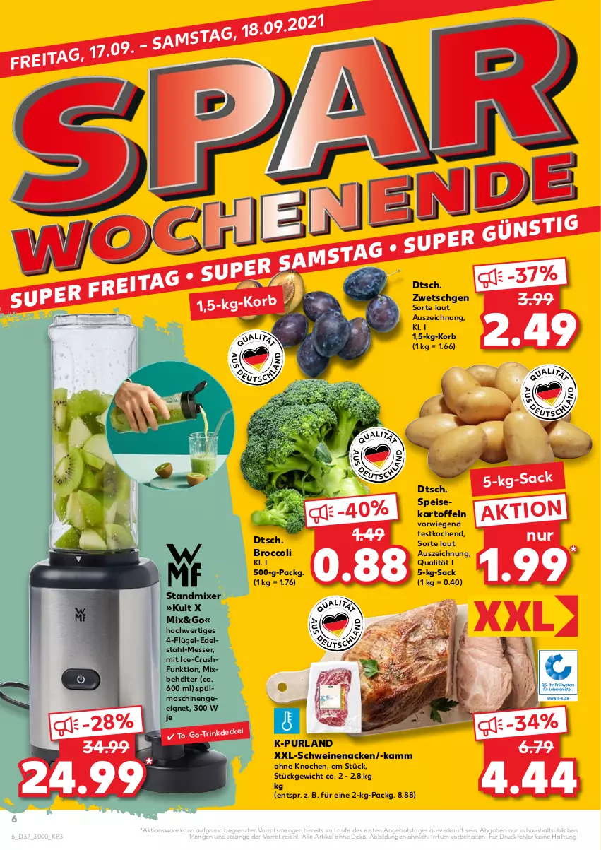 Aktueller Prospekt Kaufland - von 16.09 bis 22.09.2021 - strona 6