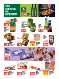 Gazetka promocyjna Feneberg - Prospekte - Gazetka - ważna od 01.07 do 01.07.2023 - strona 9 - produkty: beutel, bio, develey, discount, eis, erde, ferrero, flasche, gurke, gurken, heinz, hengstenberg, ketchup, Kinder, kinder country, maggi, maggi fix, mais, milka, milka schokolade, nippon, pasta, reis, sauce, saucen, schoko, schokolade, Ti, trolli