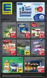Gazetka promocyjna Edeka - Prospekte - Gazetka - ważna od 08.08 do 08.08.2026 - strona 1 - produkty: ariel, bio, bohne, bohnen, butter, coupon, darbo, deka, Dr. Oetker, eis, ente, flammkuchen, grünländer, jacobs, jacobs krönung, kaffee, Käse, käsescheiben, konfitüre, kuchen, lamm, natur, papier, Paula, paulaner, pizza, reis, ristorante, ristorante pizza, Streichzart, Ti, weihenstephan, zitrone