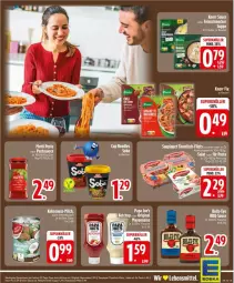 Gazetka promocyjna Edeka - Prospekte - Gazetka - ważna od 08.08 do 08.08.2026 - strona 13 - produkty: bbq-sauce, beutel, eis, elle, ente, feinschmecker, filet, filets, fisch, gin, ketchup, knorr, knorr fix, kokos, kokosnuss, mayonnaise, milch, natur, natura, nuss, Papa Joe's, pasta, reis, salat, sauce, saupiquet, spaghetti, suppe, tee, teller, thunfisch, Ti, tuc, Yo, ZTE