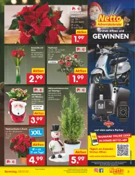 Gazetka promocyjna Netto Marken-Discount - Filial-Angebote - Gazetka - ważna od 03.12 do 03.12.2022 - strona 5 - produkty: angebot, batterie, batterien, bestpreis, Dekofigur, eis, Kalanchoe, reis, rosen, Ti, topf, weihnachten, Weihnachtsstern, ZTE