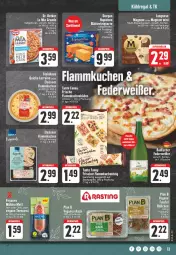 Gazetka promocyjna Edeka - Angebote der Woche - Gazetka - ważna od 30.09 do 30.09.2023 - strona 13 - produkty: aktionspreis, asti, Bad, blätterteig, chili, dovgan, eis, ente, Falafel, flammkuchen, Flammkuchenteig, flasche, kuchen, kühlregal, lamm, langnese, lion, magnum, Magnum Mini, papier, Quiche, regal, reis, steinhaus, tante fanny, tee, teewurst, Ti, torte, wurst