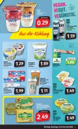 Gazetka promocyjna Markant - Prospekte - Gazetka - ważna od 16.07 do 16.07.2022 - strona 5 - produkty: ACC, actimel, actimel drink, Becher, blätterteig, butter, caffe, chia, danone, danone actimel drink, drink, eimer, exquisa, gin, hafer, Haferdrink, hummus, joghur, joghurt, landjoghurt, latte, mac, macchiato, natur, nuss, quark, quark genus, quark genuss, salat, starbucks, Ti