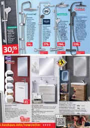 Gazetka promocyjna Bauhaus - Prospekte - Gazetka - ważna od 30.07 do 30.07.2022 - strona 12 - produkty: armatur, Bau, brause, brauseschlauch, eis, essig, handbrause, Holz, HP, jbl, kosmetik, led-licht, LED-Lichtspiegel, Leuchte, Mett, Mode, natur, reis, Schal, schlauch, schläuche, Schrank, spiegel, tee, thermostat, Ti, tisch, unterschrank, Waschplatz, waschtisch, Yo