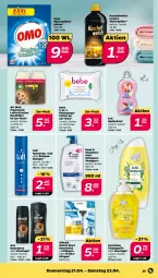 Gazetka promocyjna Netto - Angebote ab Montag - Gazetka - ważna od 23.04 do 23.04.2022 - strona 25 - produkty: Air Wick, axe, Bebe, body, bodyspray, duschdas, duschgel, flüssigseife, gillette, haarspray, Kuschelweich, lack, lufterfrischer, mac, mach3, oder schaumfestiger, pril, Reinigung, reinigungstücher, schaumfestiger, Seife, shampoo, spülmittel, Taft, Ti, tisch, tuc, tücher, waschmittel, weichspüler, WICK