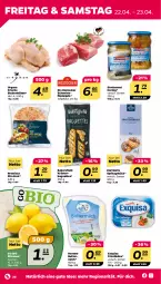 Gazetka promocyjna Netto - Angebote ab Montag - Gazetka - ważna od 23.04 do 23.04.2022 - strona 26 - produkty: baguette, baguettes, bio, brot, butter, buttermilch, exquisa, exquisa frischkäse, filet, frischkäse, hering, Käse, kräuter, milch, rel, ring, Rostocker, schwein, schweine, schweinefilet, Spritzgebäck, stube, wein, weine, zitrone, zitronen