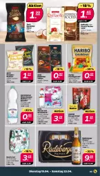 Gazetka promocyjna Netto - Angebote ab Montag - Gazetka - ważna od 23.04 do 23.04.2022 - strona 5 - produkty: Alwa, Berger, drink, energy drink, ferrero, Ferrero Rocher, flasche, frucht, fruchtgummi, gerolsteine, gerolsteiner, haribo, hella, Knusperflocken, mac, mineralwasser, Mineralwasser Medium, pils, pilsner, radeberger, radeberger pilsner, raffaello, Sprudel, steiner, Ti, wasser