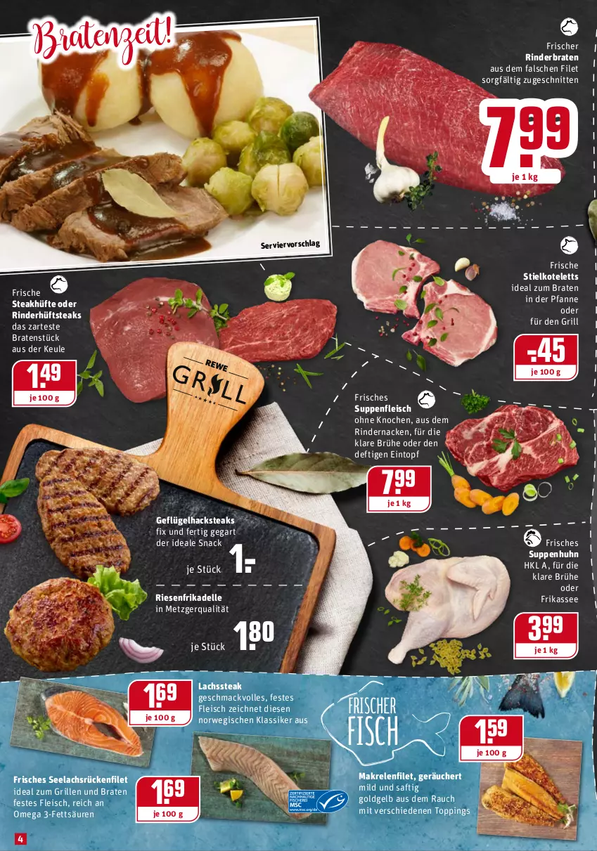 Aktueller Prospekt Rewe - Prospekte - von 22.11 bis 28.11.2021 - strona 4