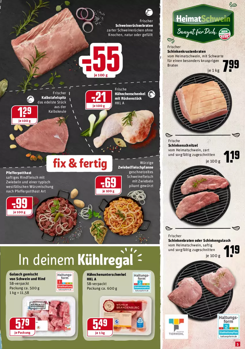 Aktueller Prospekt Rewe - Prospekte - von 22.11 bis 28.11.2021 - strona 5