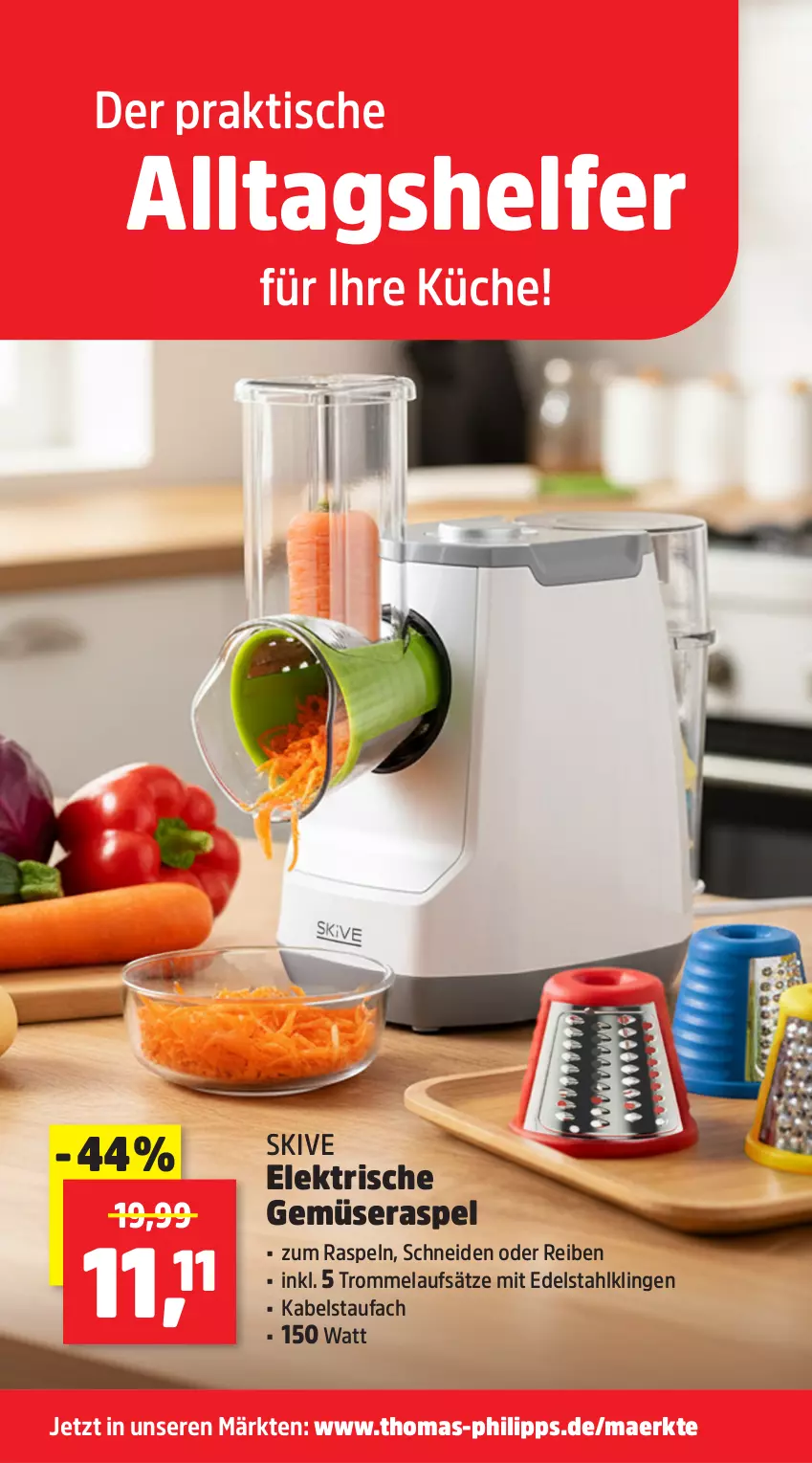 Aktueller Prospekt Thomas Philipps - von 08.12 bis 13.12.2025 - strona 15 - produkty: edelstahl, küche, Ti, tisch, trommel