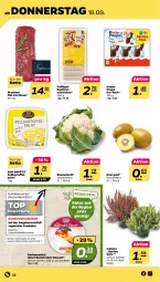 Gazetka promocyjna Netto - Woche 33 - Gazetka - ważna od 20.08 do 20.08.2022 - strona 22 - produkty: blume, blumen, blumenkohl, butter, buttermilch, dessert, Elan, Geflügel, kartoffel, kartoffelsalat, Kinder, kinder pingui, kiwi, Kiwi Gold, milch, monitor, pingui, sac, salat, steak, Ti, topf, würstchen