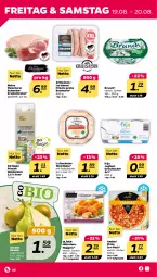 Gazetka promocyjna Netto - Woche 33 - Gazetka - ważna od 20.08 do 20.08.2022 - strona 26 - produkty: bio, Birnen, braten, bratwurst, eis, fleisch, Fleischerei, grill, grobe bratwurst, joghur, joghurt, Käse, krustenbraten, milch, nuggets, pizza, Schere, schwein, schweine, Ti, weichkäse, weidemilch, wein, weine, wurst
