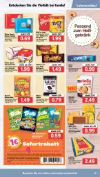 Gazetka promocyjna Famila - Prospekte - Gazetka - ważna od 07.05 do 07.05.2022 - strona 19 - produkty: amicelli, beutel, Brei, coupon, coupons, decke, erde, frucht, fruchtgummi, getränk, gin, kitkat, lebensmittel, leibniz, lion, malteser, nutella, oreo, ritter, ritter sport, schoko, schokowürfel, sofortrabatt, Sport, storck, Ti, trolli, trolli fruchtgummi, würfel