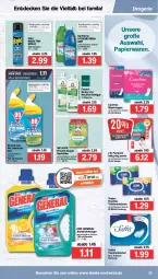 Gazetka promocyjna Famila - Prospekte - Gazetka - ważna od 07.05 do 07.05.2022 - strona 29 - produkty: allzweckreiniger, baby-dry, bio, biozidprodukte, carefree, danklorix, decke, eis, ente, essig, flasche, Frosch, hygiene-reiniger, pampers, Pants, papier, Rauch, reiniger, reis, rwe, sekt, slip, slipeinlagen, Tasche, taschen, taschentücher, Tempo, Ti, toilettentücher, tücher, wc ente, weck