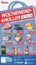 Gazetka promocyjna Famila - Prospekte - Gazetka - ważna od 07.05 do 07.05.2022 - strona 36 - produkty: auer, Becher, beere, beeren, drucker, duplo, ecco, eis, Engel, flasche, frischkäse, frucht, fruchtsecco, gewürz, gouda, gouda jung, grill, heidelbeere, heidelbeeren, herta, holländischer schnittkäse, jacobs, jacobs krönung, Käse, kerze, LG, minutensteaks, natur, papier, philadelphia, punica, Rauch, regal, reis, rotkäppchen, rwe, saft, saftschinken, Schal, Schale, schinken, schnittkäse, schwein, sekt, steak, steaks, Ti, wein