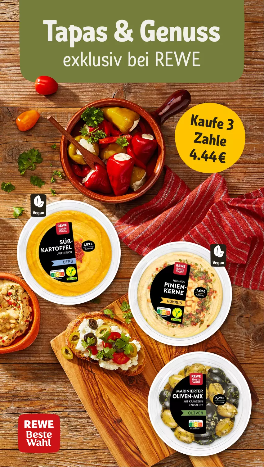 Aktueller Prospekt Rewe - Prospekte - von 28.10 bis 02.11.2024 - strona 12 - produkty: nuss, Tapas