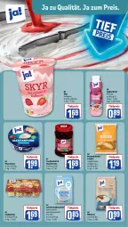 Gazetka promocyjna Rewe - Prospekte - Gazetka - ważna od 02.11 do 02.11.2024 - strona 14 - produkty: auer, aufstrich, Becher, beere, brötchen, drink, eis, erdbeere, frucht, fruchtaufstrich, geback, joghur, joghurt, Joghurtdrink, kirsch, kirsche, kondensmilch, mascarpone, milch, milchreis, reis, Skyr, Ti, tiefpreis, weizenbrötchen