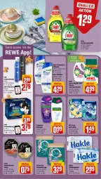 Gazetka promocyjna Rewe - Prospekte - Gazetka - ważna od 02.11 do 02.11.2024 - strona 16 - produkty: ariel, colorwaschmittel, coupon, duschgel, eis, fairy, felix, geschirr, geschirrspülmittel, haarspray, hakle, hakle toilettenpapier, hundenahrung, katzennahrung, kraft, olive, palmolive, papier, purina, reis, Schal, Schale, schaumfestiger, shampoo, spülmittel, Taft, Ti, toilettenpapier, waschmittel, wc frisch