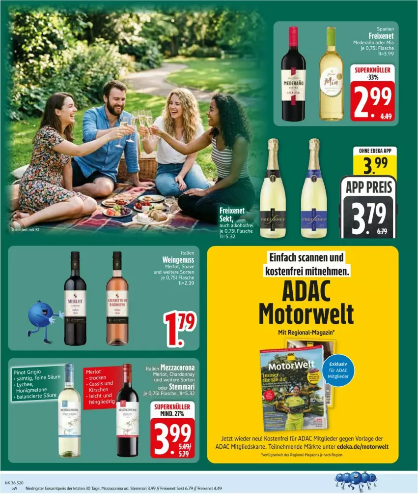 Aktueller Prospekt Edeka - Prospekte - von 31.08 bis 05.09.2026 - strona 22 - produkty: alkohol, cassis