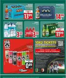 Gazetka promocyjna Edeka - Prospekte - Gazetka - ważna od 05.09 do 05.09.2026 - strona 21 - produkty: alkohol, auer, bier, cola, deka, eis, flasche, gewinnspiel, jever, jever pilsener, limo, limonade, pils, pilsener, reis, Ti, ZTE