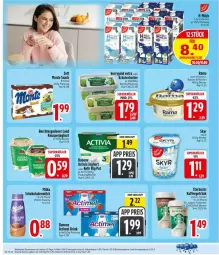 Gazetka promocyjna Edeka - Prospekte - Gazetka - ważna od 05.09 do 05.09.2026 - strona 6 - produkty: actimel, actimel drink, activia, activia joghurt, Becher, butter, danone, danone actimel drink, danone activia, drink, eis, flasche, getränk, joghur, joghurt, kaffee, Kefir, kerrygold, kerrygold extra, kräuter, kräuterbutter, milch, milka, natur, rama, reis, Ria, schoko, schokolade, schokoladen, Skyr, starbucks, Ti, ZTE