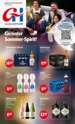 Gazetka promocyjna Getraenke Hoffmann - Prospekte - Gazetka - ważna od 29.06 do 29.06.2024 - strona 1 - produkty: 7UP, alkohol, angebot, angebote, Berger, burger, decke, gin, merl, natur, pepsi, pils, pilsner, radeberger, Schwip Schwap, Ti